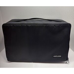 Case Logic CD60 CD Carrying Case Shoulder Strap Travel Storage Black